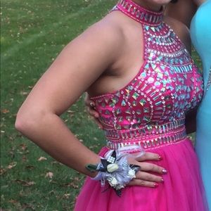 Two Piece Homecoming Dress